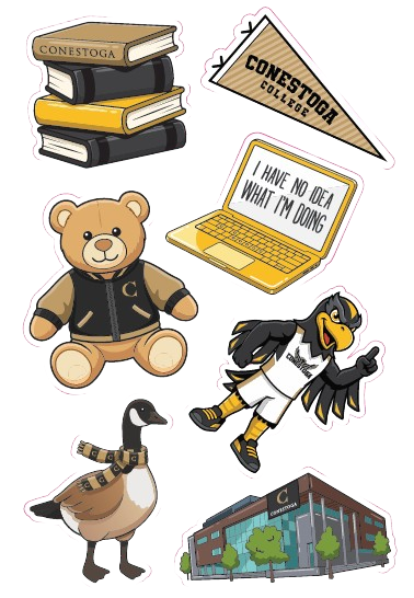 Conestoga Sticker Sheet